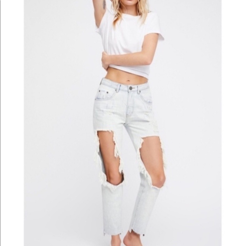 One Teaspoon High Waisted Awesome Baggies